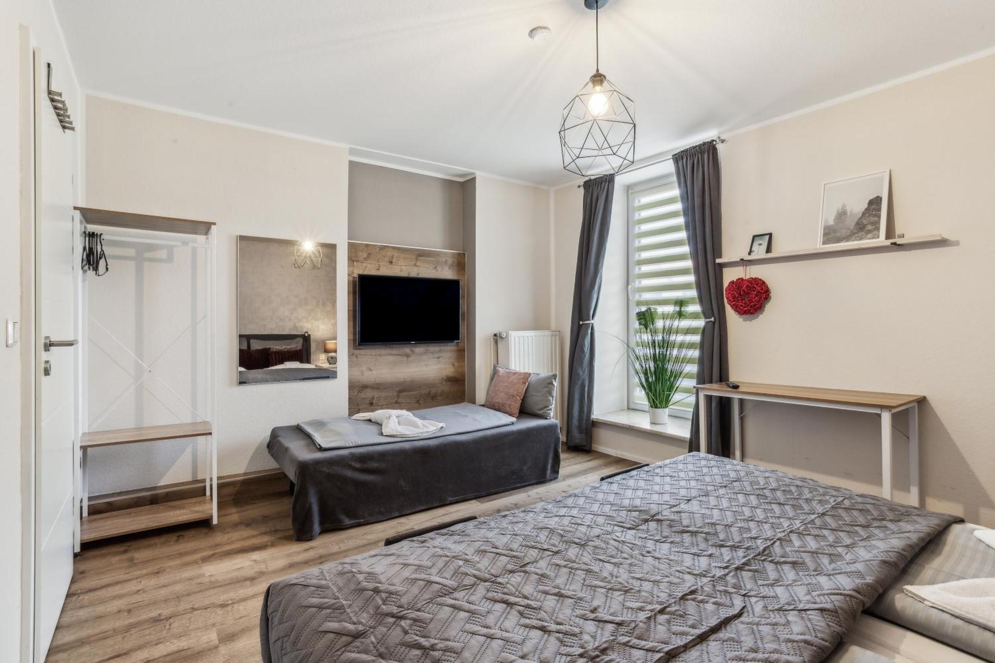 Apartment Edelharz Center Thale - Grill & Garden Bagian luar foto